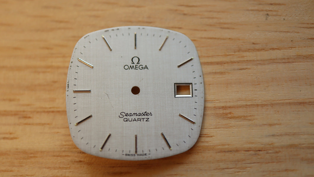 Omega Seamaster Quartz Silver Dial - Used/Spares-Welwyn Watch Parts