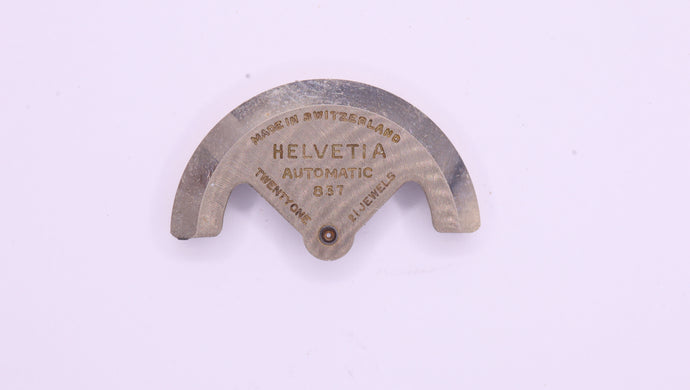 Oscillating Weight/Rotor - Helvetia - Cal 837 - NOS-Welwyn Watch Parts