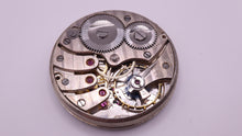 Buren - 16/17"' Pocket Watch Movement - Clean/Running-Welwyn Watch Parts