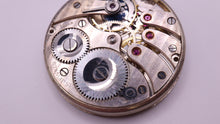 Buren - 16/17"' Pocket Watch Movement - Clean/Running-Welwyn Watch Parts