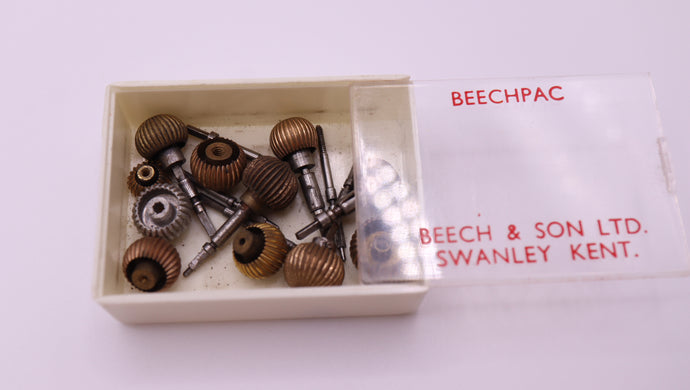 Watchmakers Lot - Small Lot of Pocket Watch Crowns & Stems-Welwyn Watch Parts