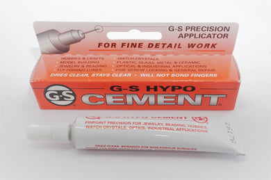 GS Hypo Cement - Jewellers/Watchmakers Cement Adhesive-Welwyn Watch Parts