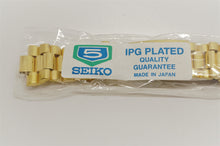 Seiko Gold Plated Bracelet - 20mm Lug 18mm Clasp-Welwyn Watch Parts